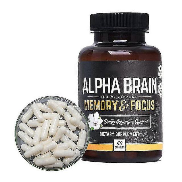 Nootropic Brain Supplement, 60 Stück, für Männer und Frauen - Koffeinfreie Kapseln für Focus, Brain & Me on Productcaster.