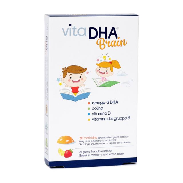 Vitadha Brain - Omega-3 Supplement from Purified and Deodorized Fish Oil | 30 Softies on Productcaster.