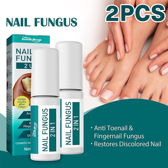 1/2pcs Toenail Repair Liquid Strengthen Damaged Nails Repair Protection Toenail Fluid 5ml on Productcaster.