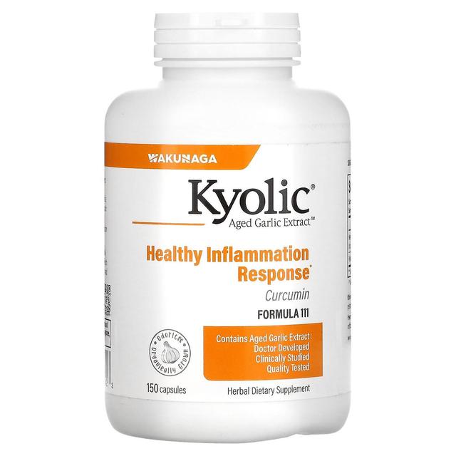 Kyolic, Aged Garlic Extract, Curcumin, 150 Capsules on Productcaster.