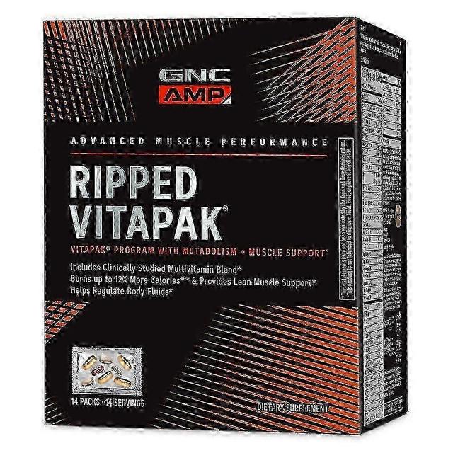 Gnc amp roztrhané denné vitapaky, 14 ea on Productcaster.