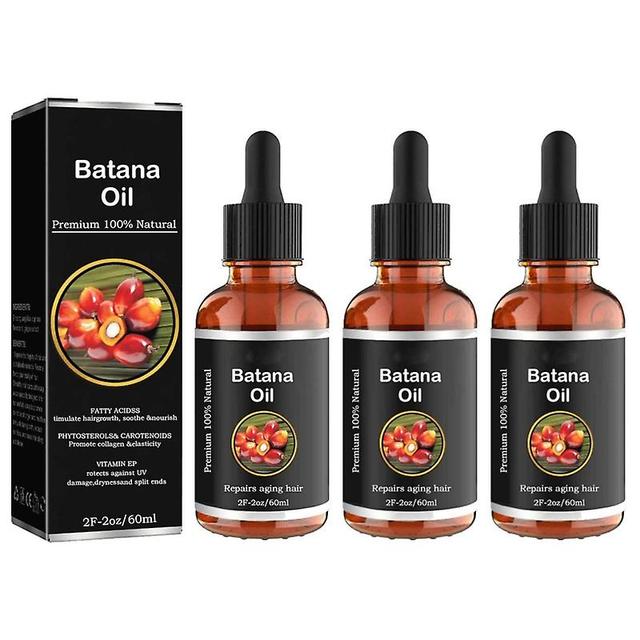 1/2/3pcs Batana Oil Organic For Healthy Hair Growth Natural Anti Hair Loss Care on Productcaster.