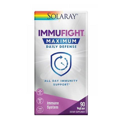 Solaray Immufight Maximum Daily Defense, 90 cápsulas vegetales (paquete de 1) on Productcaster.