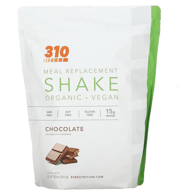 310 Nutrition, Meal Replacement Shake, Chocolate, 29.4 oz (834.4 g) on Productcaster.