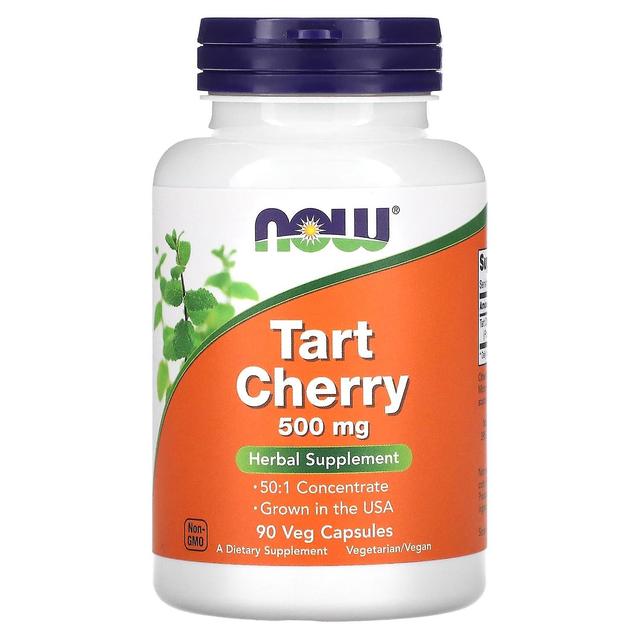 NOW Foods, Tart Cherry, 500 mg, 90 Veg Capsules on Productcaster.