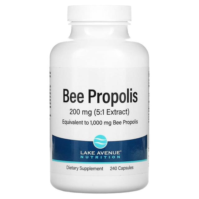 Lake Avenue Nutrition, Bee Propolis, 1,000 mg, 240 Count, Veggie kapslar on Productcaster.