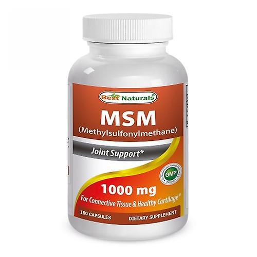 Best Naturals MSM, 1000 mg, 180 Kapseln (1er-Packung) on Productcaster.