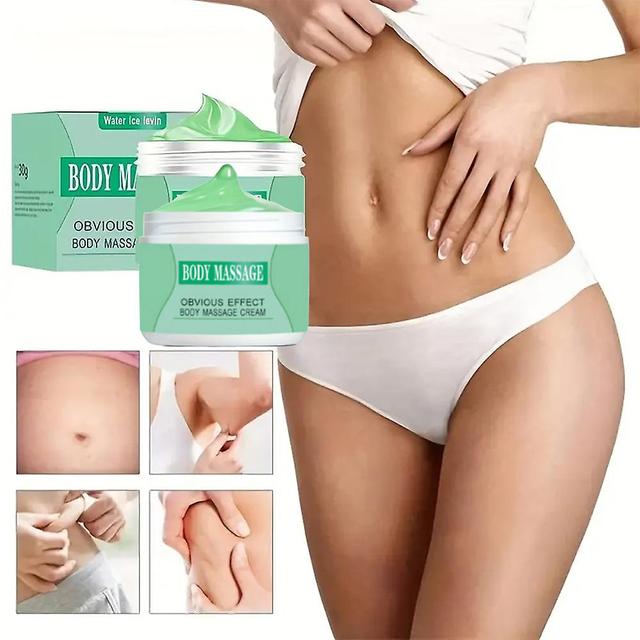 1 Pack Massage Cream, Massage Cream For Big Belly Body And Keep Belly Beautiful Beauty Body Nourishing Skin Cream 2pc on Productcaster.