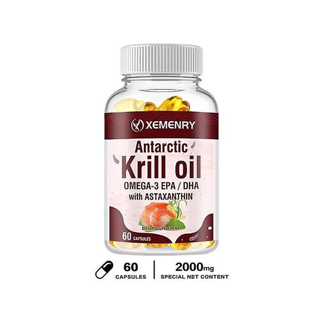 Vorallme Krill Oil Capsules - Support Metabolism And Brain Health 60 Capsules on Productcaster.