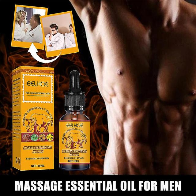 Woosien 1/2pcs Mens Massage Essential Oil Care Body Essential Oil Body Enhance Endurance Massage Oil Adult Sex Products 1Pc on Productcaster.