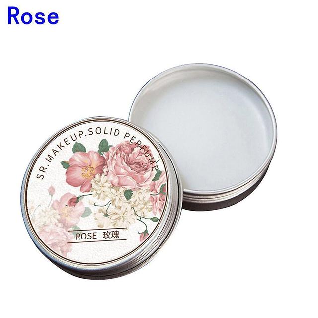 Elegant Floral Solid Perfume for Women - Fresh Scented Balm, Fashionable Portable Fragrance, 15g Rose Peony Cherry on Productcaster.