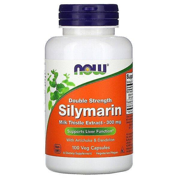 NOW Foods Ora Alimenti, Silymarin, Estratto di cardo latte, 300 mg, 100 veg Capsule on Productcaster.