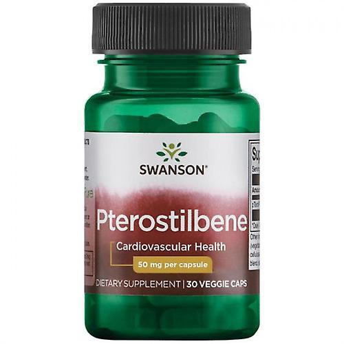 Swanson pterostilbene 50 mg 30 kapsler 20 gr on Productcaster.