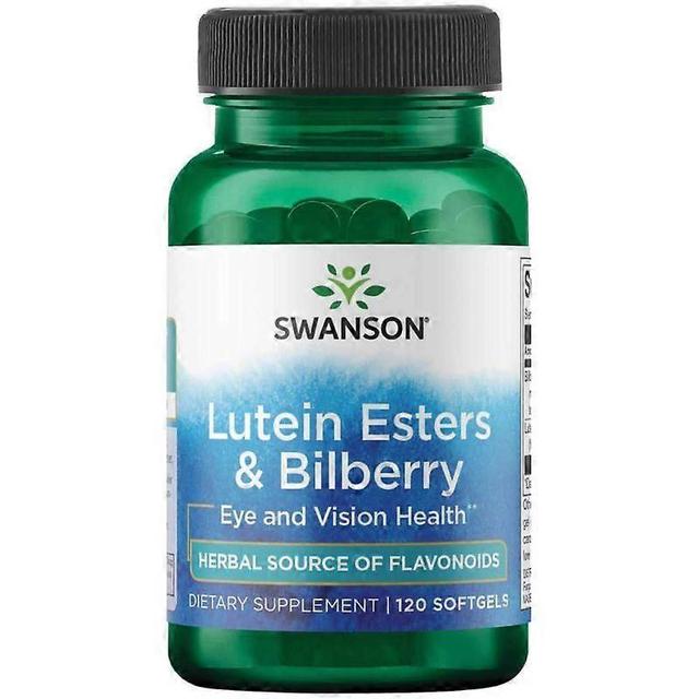 Swanson Esters de lutéine et gélules de myrtille 120 on Productcaster.