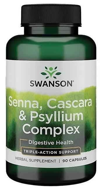 Swanson Senna Psyllium Cascara komplex 90 kapslar on Productcaster.