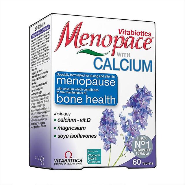 Vitabiotics Menopace Calcium, 60 Tablets on Productcaster.