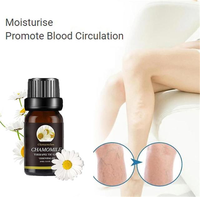 Hono Marronie Oil For Varicose Veins - Improve Blood Circulation - Chamomile Essential Oil 5 Pcs on Productcaster.