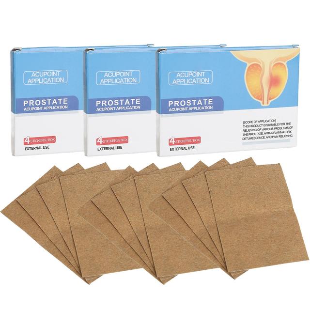 12pcs Uomo Prostata Cura Cerotto Ridurre Disagio Agopoint Applicazione Agostazione Ombelico Prostatico Cerotto Per La Minzione Frequente Di Urgenza on Productcaster.