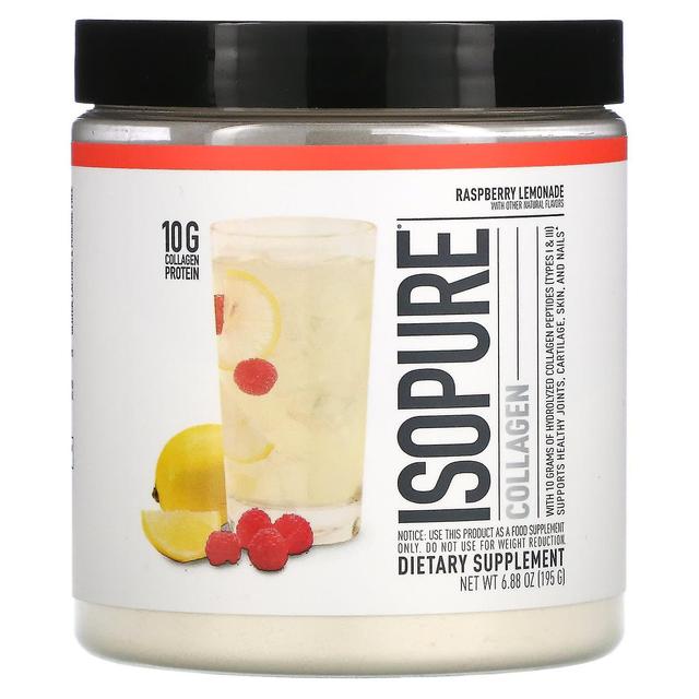 Isopure, Collagen, Raspberry Lemonade, 6.88 oz (195 g) on Productcaster.