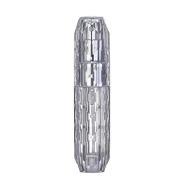 Stntv 5ml Crystal Bottom Filling Perfume Bottle Portable Premium Dispenser Spray Perfume Atomizer Liquid Container For Cosmetics Style1-Silver on Productcaster.