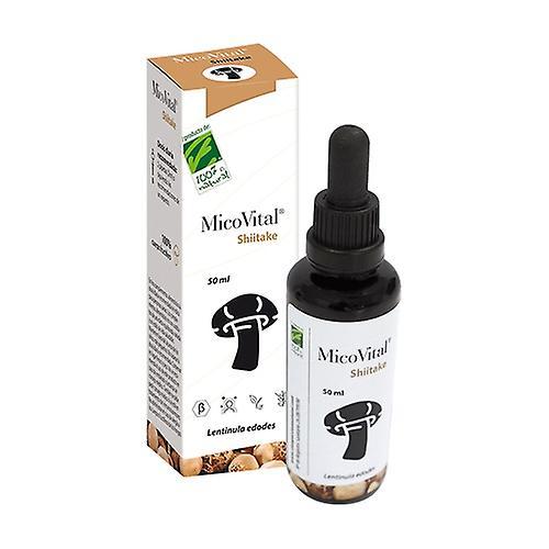 100% Natural MicoVital Shiitake 50 ml on Productcaster.