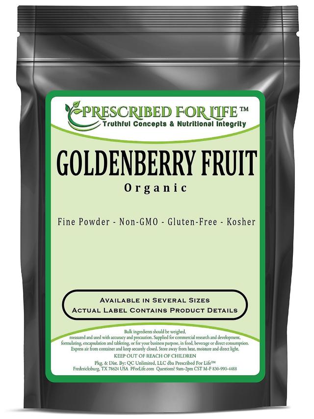 Prescribed For Life Goldenberry Fruit Powder - Organic 2 kg (4.4 lb) on Productcaster.