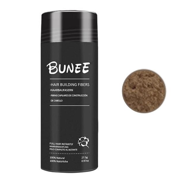 27.5g hår-stigende pulver hud-venlig Quick Effect Fiber Thinning Hair Filler Powder Supplies Medium Brown on Productcaster.