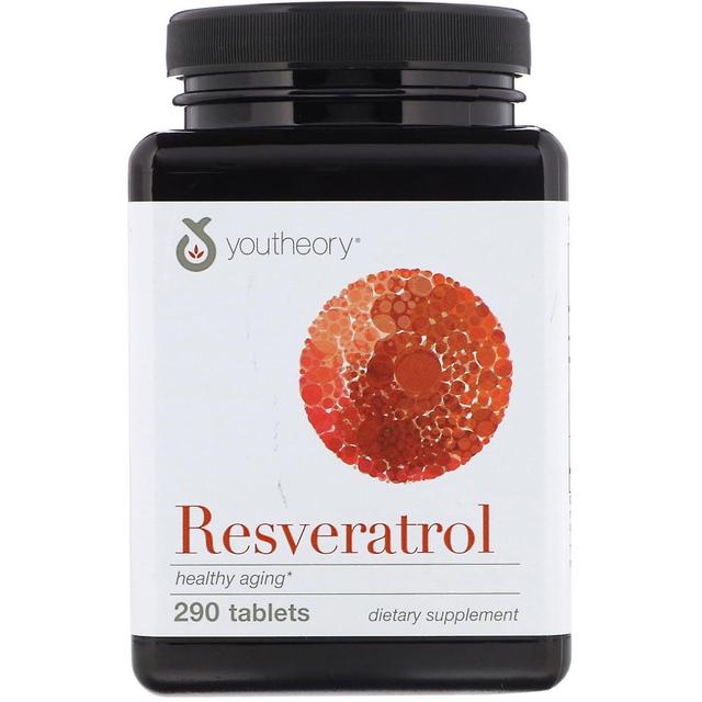 Youtheory, Resveratrol, 290 Tablets on Productcaster.