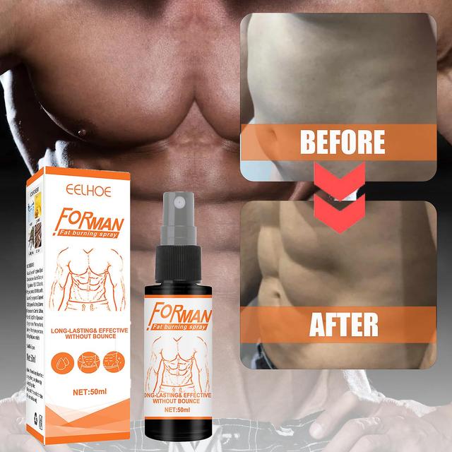 Men's Abs SpraySpray raffermissant pour la peau, Spray raffermissant à base de plantes pour hommes, Convient à toutes les peaux Spray pour le corps... on Productcaster.