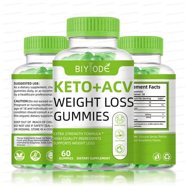 Mysept 60Pcs Apple Cider Vinegar Gummies Help With Bowel Movements Regulate 3Bottle on Productcaster.