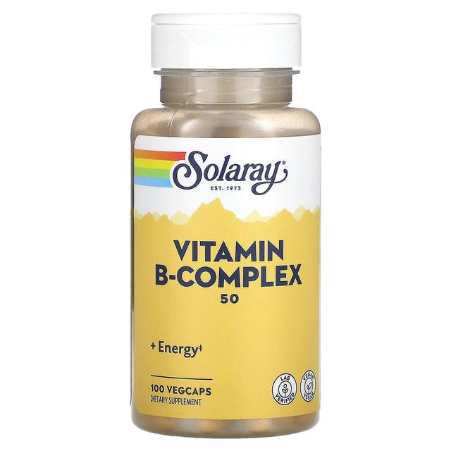 Solaray, Vitamin B-Complex 50, 100 VegCaps on Productcaster.