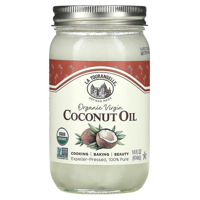 La Tourangelle, Organic Virgin Coconut Oil, 14 fl oz (414 ml) on Productcaster.