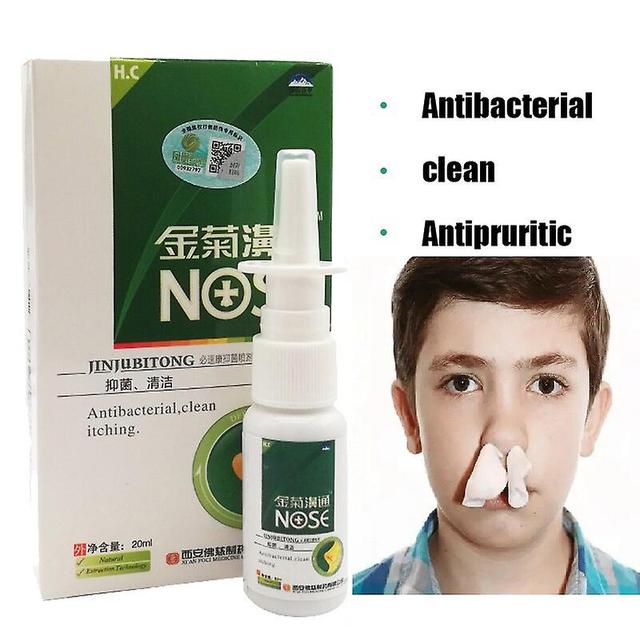 Coscelia 3-10pcs 20ml 100% Pure Herb Nasal Spray Chronic Rhinitis Sinusitis Dressing Treatment Traditional Medical Nose Care Liquid 5pcs on Productcaster.