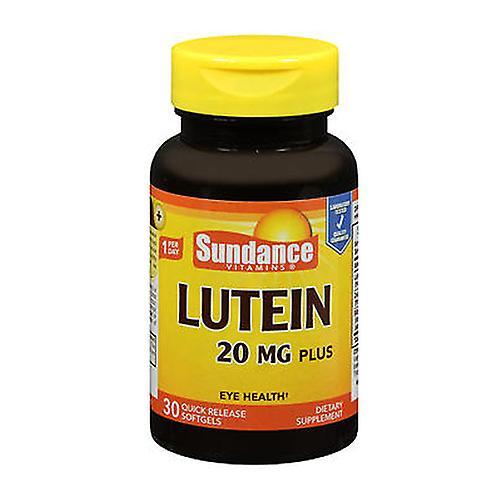 Sundance Vitamins Lutein Plus Softgels,20 mg,30 Tabs (Paquet de 1) on Productcaster.