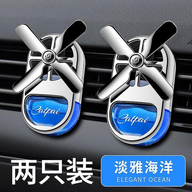 Car Aromatherapy Air Freshener Rotating Propeller Air Outlet Fragrance Car Tuyere Aromatherapy Creative Mini Auto Perfume Decor 2pc 05 Freshener on Productcaster.