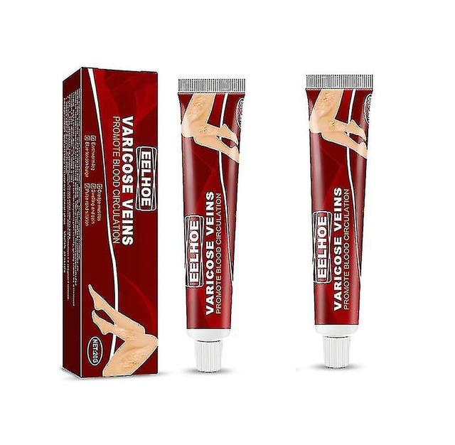 Boris Eelhoe Vein Massage Varicose Ointment Relieves Leg Vascular Swelling Calf Swelling Earthworm Leg Vein Massage Ointment 2PCS on Productcaster.