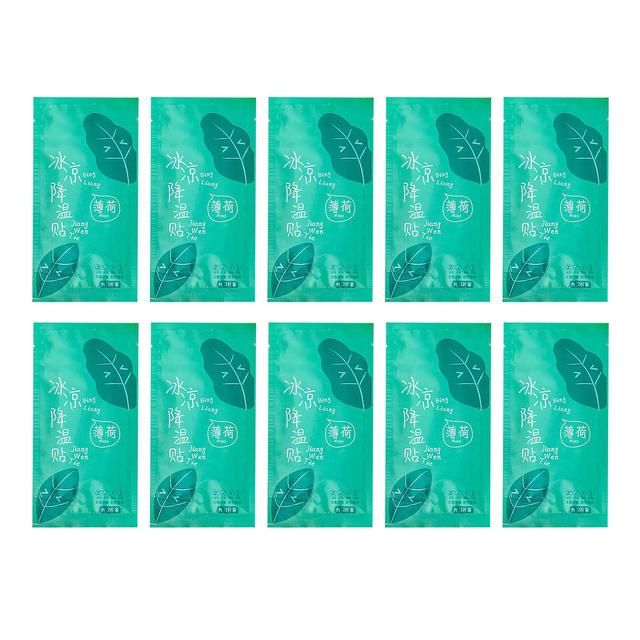 Rapid Cooling Portable Soft Gel Sheets - 20 Sheets, Mint Flavor on Productcaster.