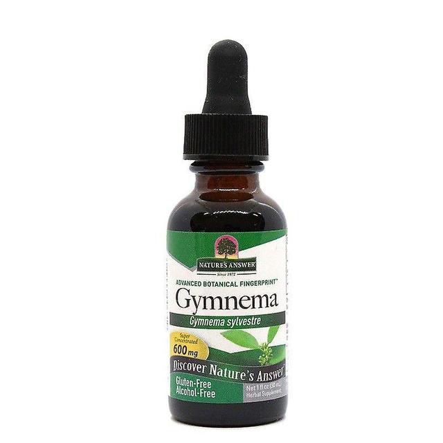 Nature's Answer Nature's antwoord Gymnema blad 30ml 1387 on Productcaster.