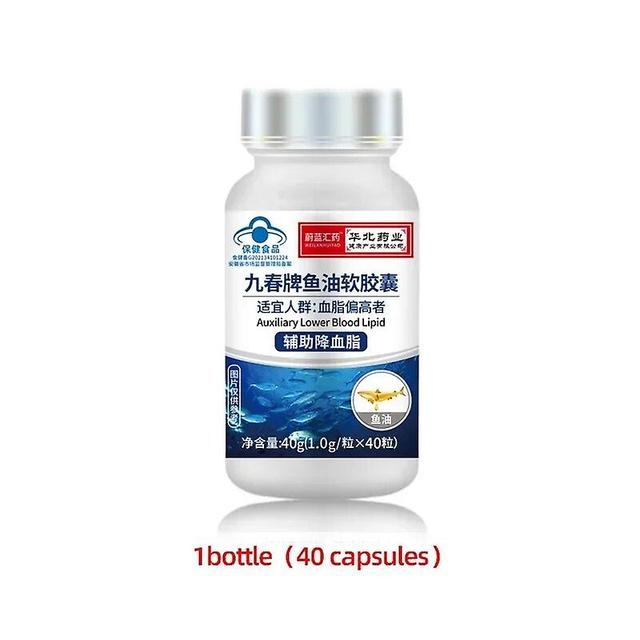 Jinzhaolai Omega 3 Cápsulas de aceite de pescado 1000 mg rico en suplementos de Dha Epa Alimentos saludables Sin OGM Cfda Aprobar 40 piezas / botel... on Productcaster.