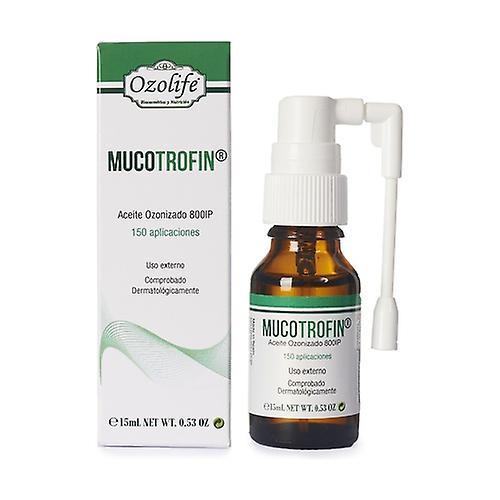 Ozolife Mucotrofin Ozonized Oil 15 ml of 15mg on Productcaster.