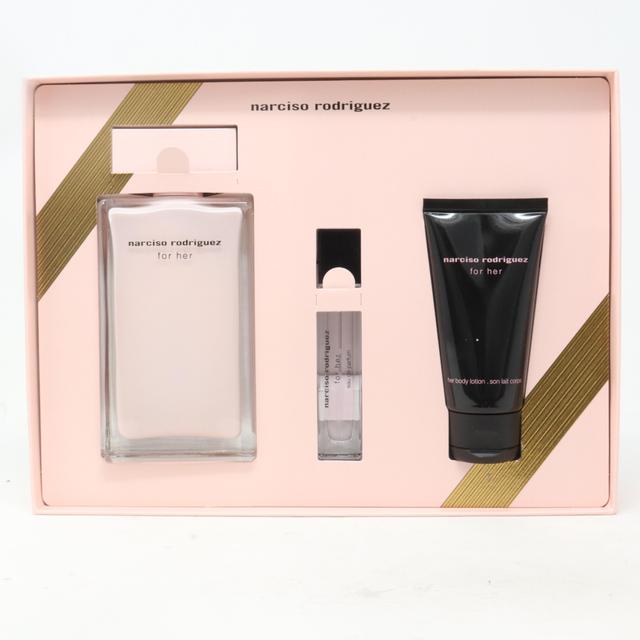 Narciso Rodriguez For Her Eau De Parfum 3-Pcs Gift Set / New With Box on Productcaster.