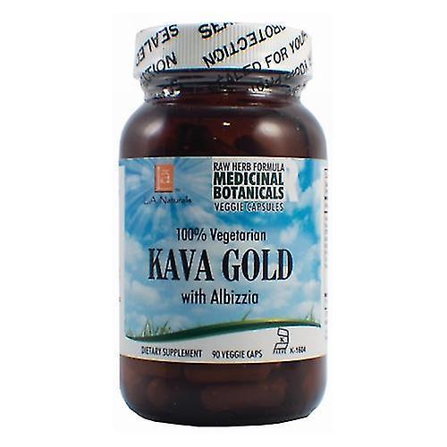 LA Naturals L. A. . Naturals Kava Gold Raw Formula, 90 Veg Čiapky (balenie po 1) on Productcaster.