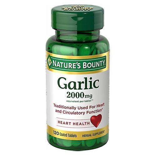 Natures Bounty Nature's Bounty Odor Free Garlic,2000 mg ,120 tabs (Pack of 1) on Productcaster.