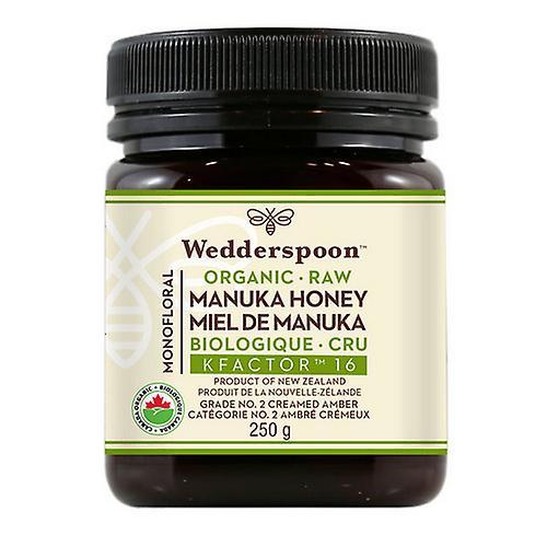 Wedderspoon Miel de Manuka Brut Bio KFacteur 16,250 Grammes on Productcaster.