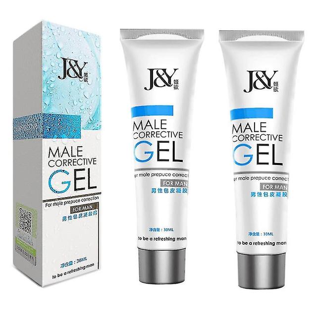 2pcs Male Foreskin Phimosis Correction Care Gel Head Physical Foreskin Improvement Liquid Men's Natural Plant Essence Gel on Productcaster.