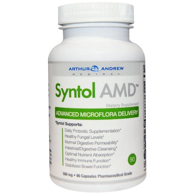 Arthur Andrew Medical, Syntol AMD, Avancerad mikroflora leverans, 500 mg, 90 kepsar on Productcaster.