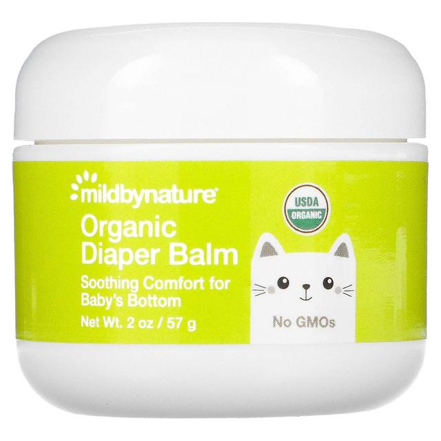 Mild By Nature Suave por Natureza, Bálsamo de Fraldas Orgânico, 2 oz (57 g) on Productcaster.