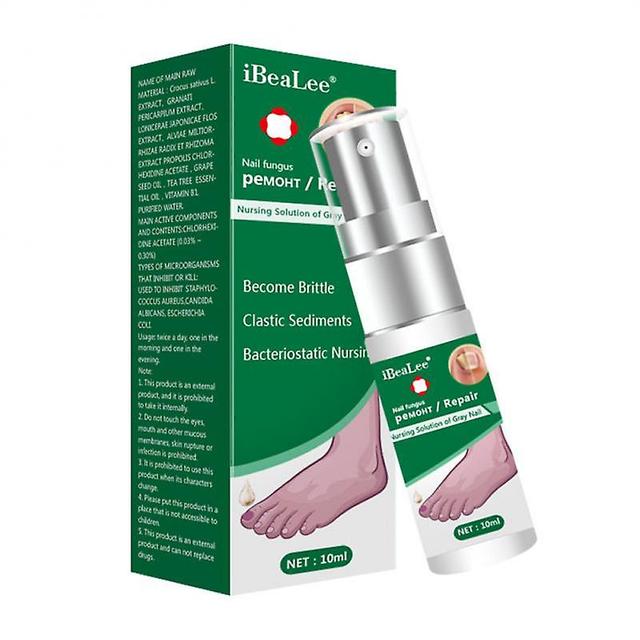 Ibealee-srum De Repair Of Nail Mushrooms, Paronyamionychomycosis, Anti-seli, Gel Elimination Of Feet Of Feet 10ml on Productcaster.