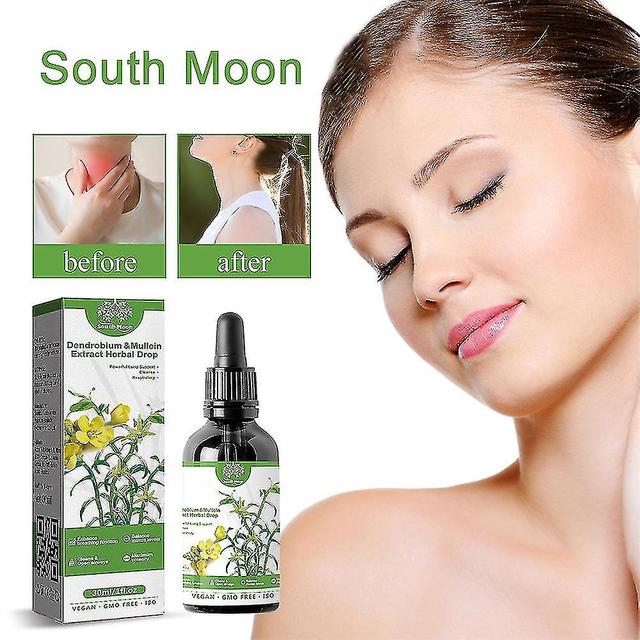 30ml Herbal Body Care Essence Snoring Health Solution Dendrobium & Mullein Drop Long Lasting on Productcaster.