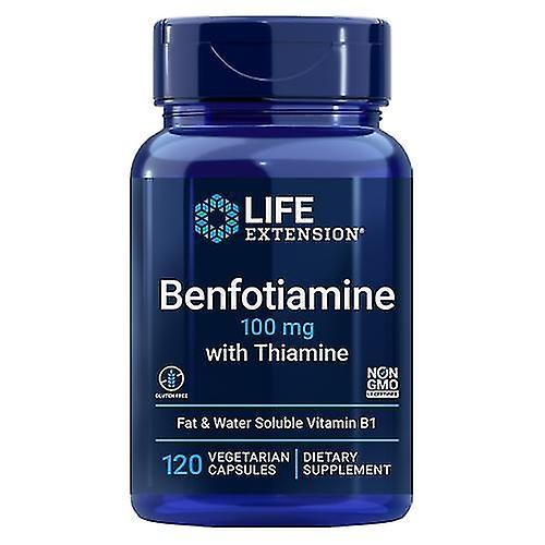 Benfotiamine With Thiamine,100 Mg,120 Caps (pack Of 1) Free Shipping + 50% Off on Productcaster.